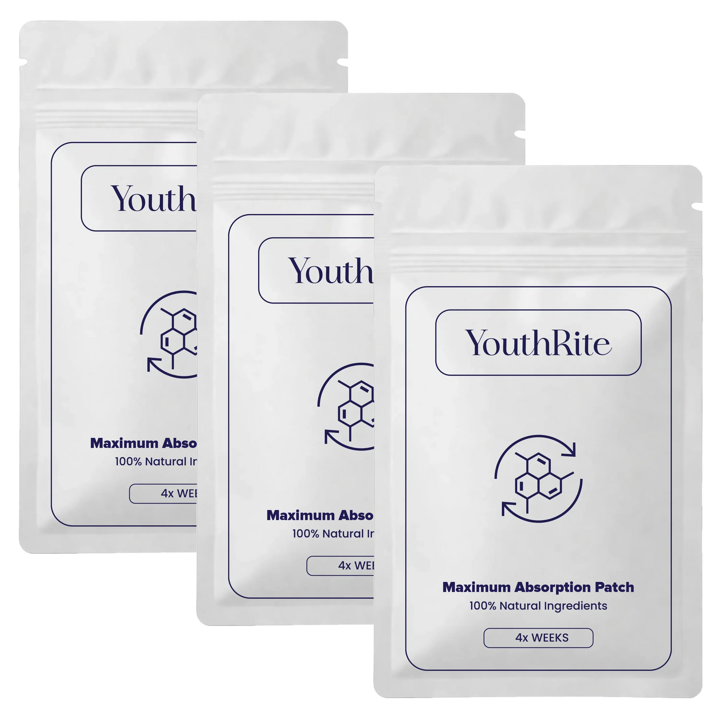 YouthRite Maximum Absorption Patch 3 Month Supply (90 Patches)