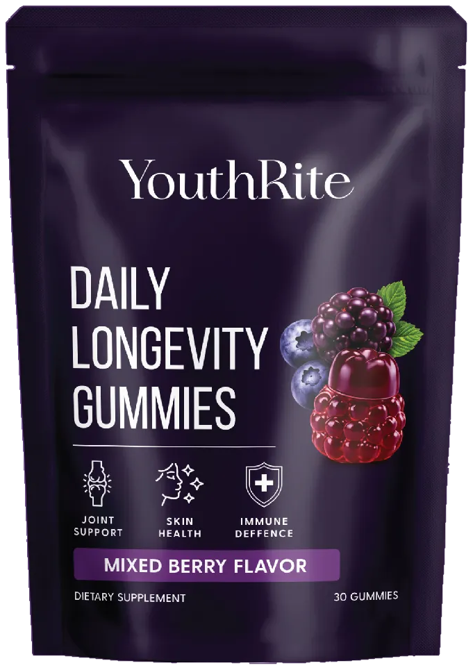 YouthRite Daily Longevity Gummies (30 Gummies)