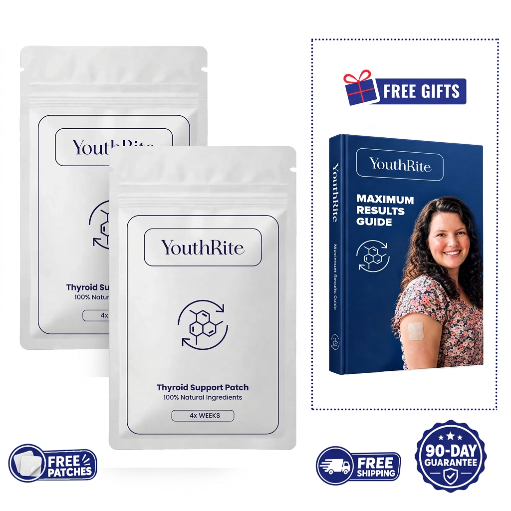 YouthRite Thyroid Support patches (60 patches) + Maximum Results Guide 1 Book