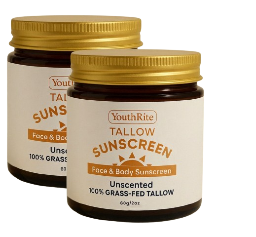 Tallow Sunscreen 2 Month Supply (2 Jars)
