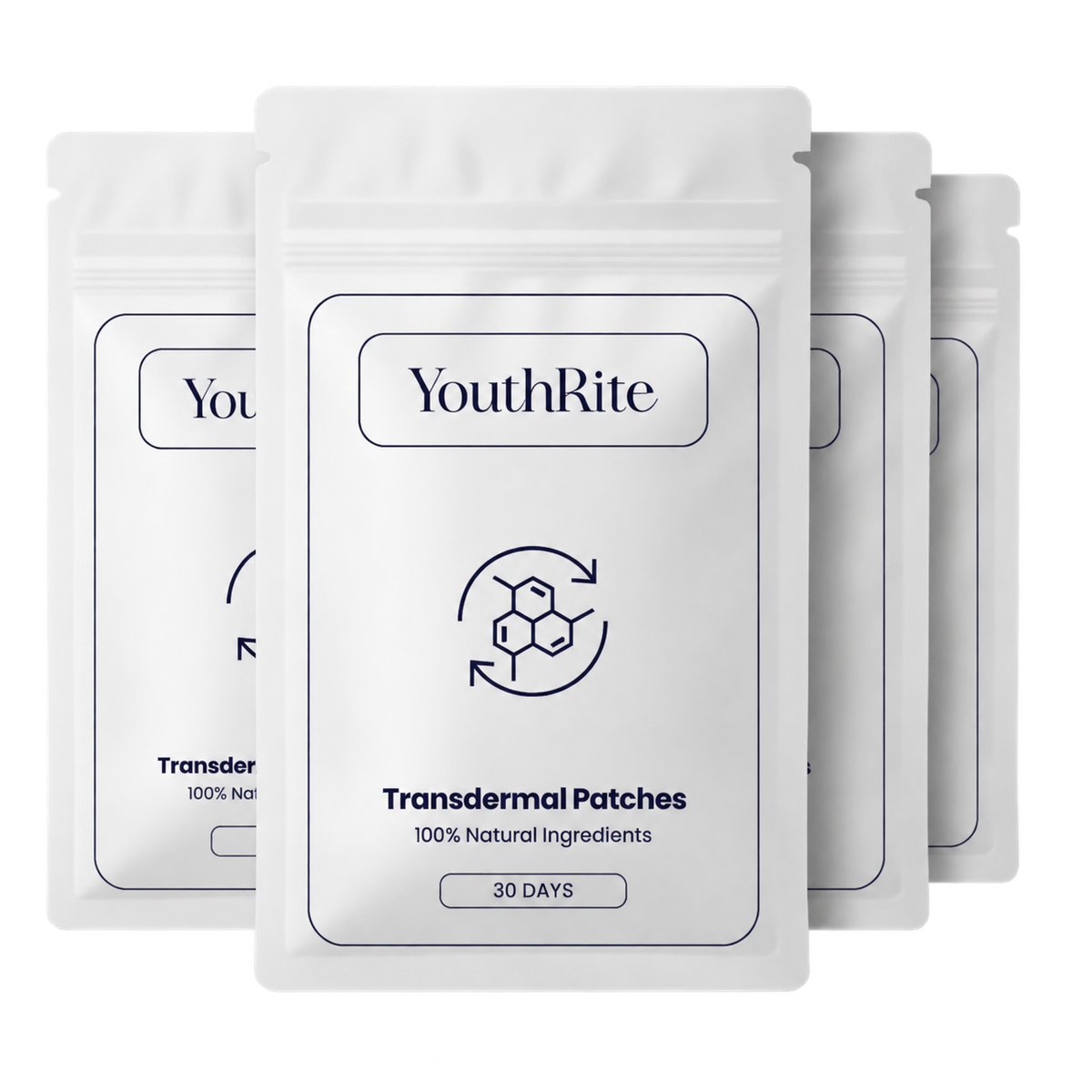 YouthRite Transdermal Patches 4 Boxes (120 Patches)