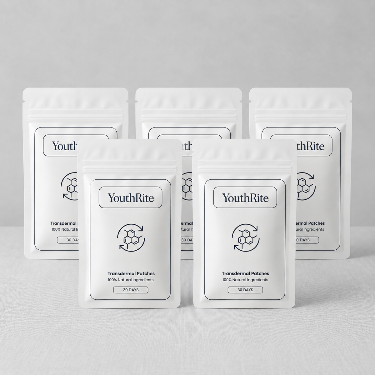 YouthRite Transdermal Patches (5 Month Supply) (150 Patches)