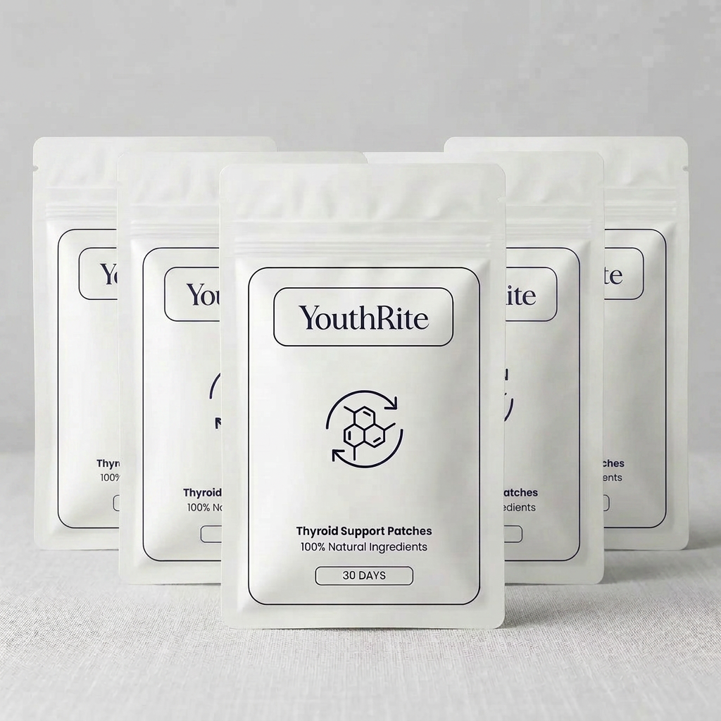 YouthRite Thyroid Support Patches 5 Month Supply (150 Patches)