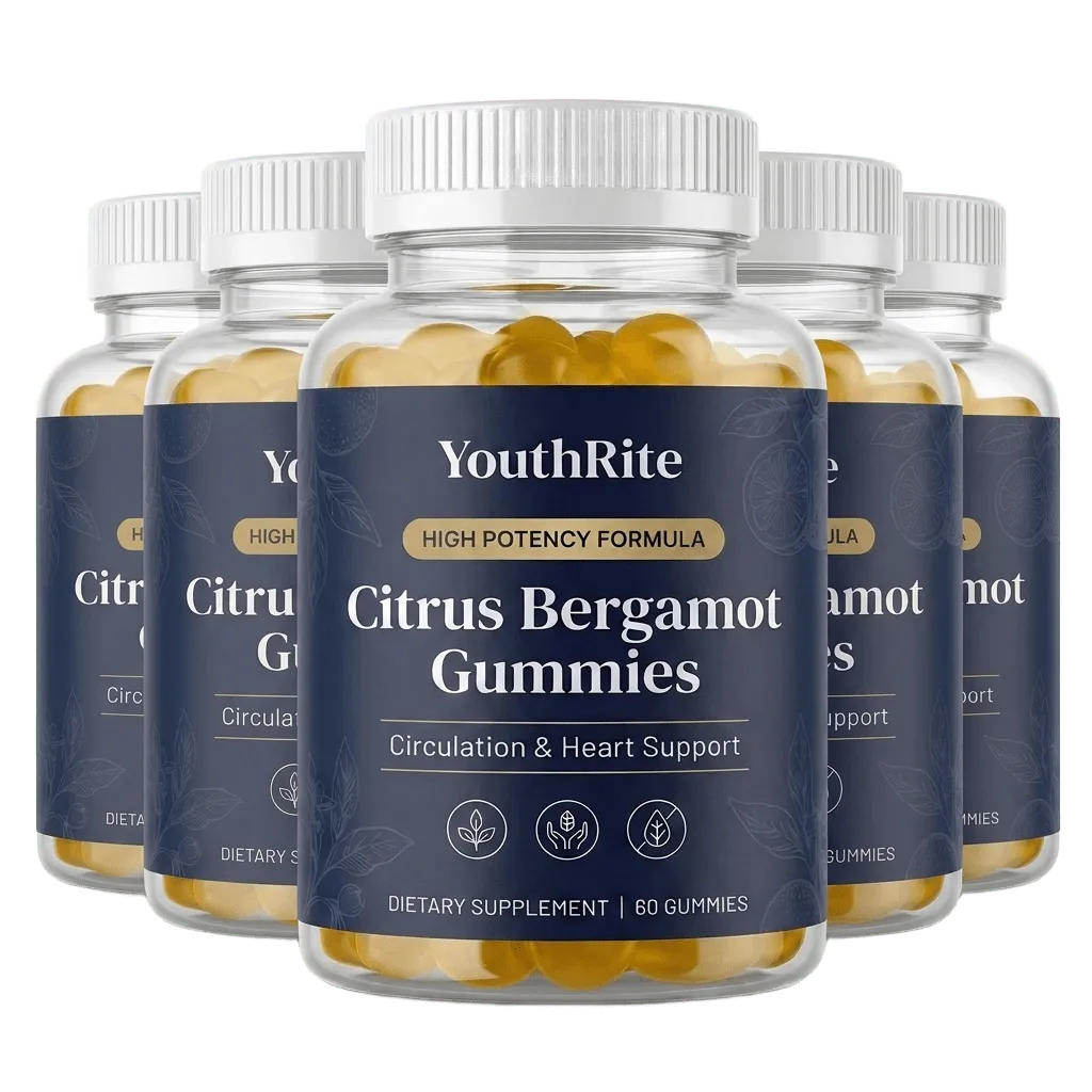 5x YouthRite Bergamot Gummies