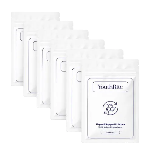 YouthRite Thyroid Support Patches (180 Patches)