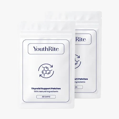 YouthRite Thyroid Support Patches 2 Month Supply (60 Patches)