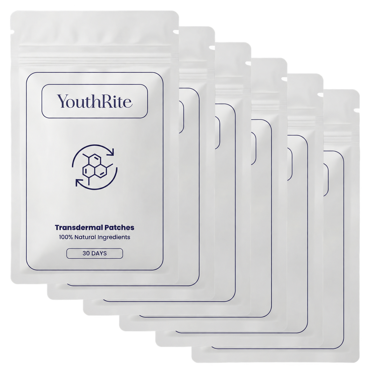 YouthRite Transdermal Patches 6 Months Supply (180 Patches)